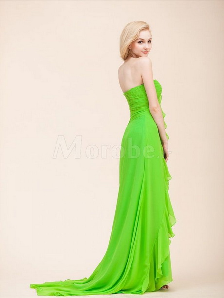 Robe vert citron