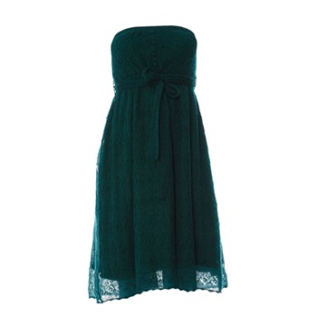 Robe vert fonce