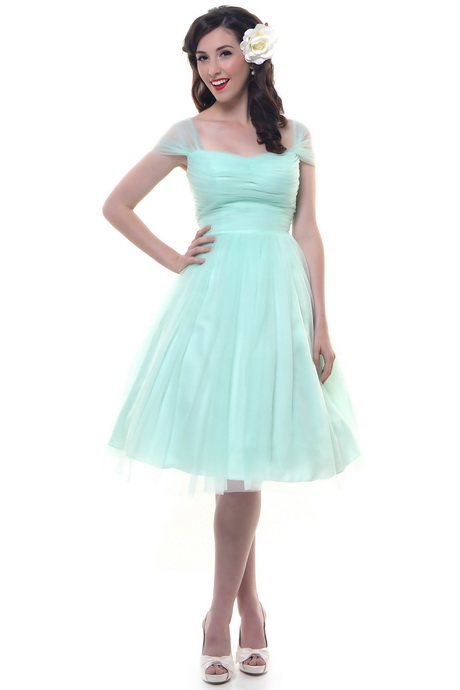 Robe vert menthe