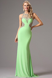 Robe verte claire