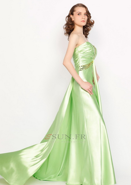 Robe verte pomme