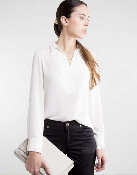 Chemise femme blanche fluide