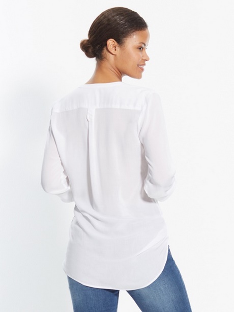 Chemise fluide blanche femme