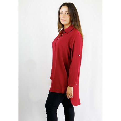 Chemise longue fluide