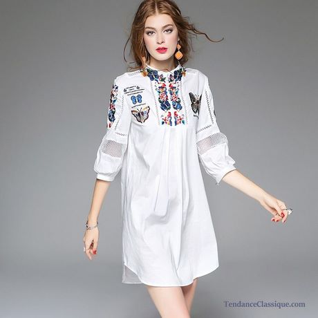 Chemise tunique femme tendance