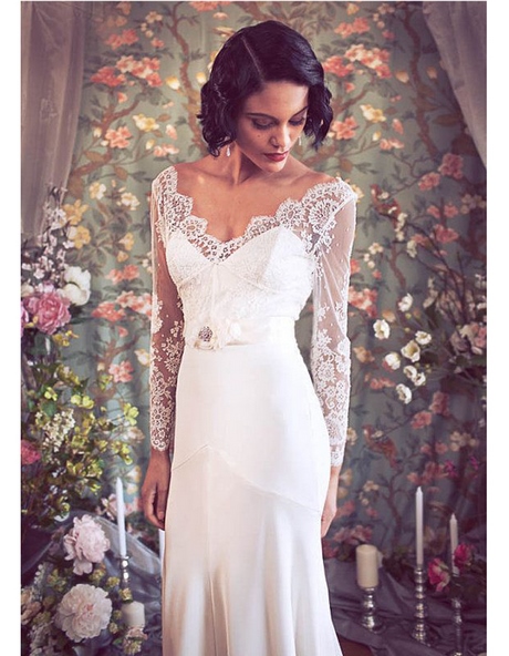 Robe de mariée année 20 30