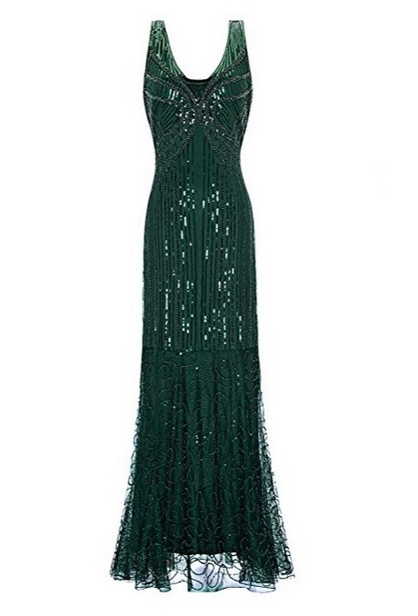 Robe de soirée style année 20