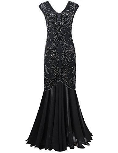 Robe longue gatsby