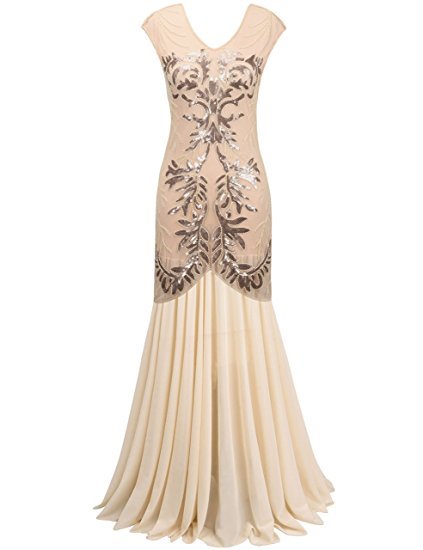 Robe longue gatsby