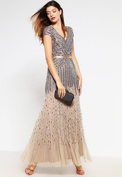 Robe longue style gatsby