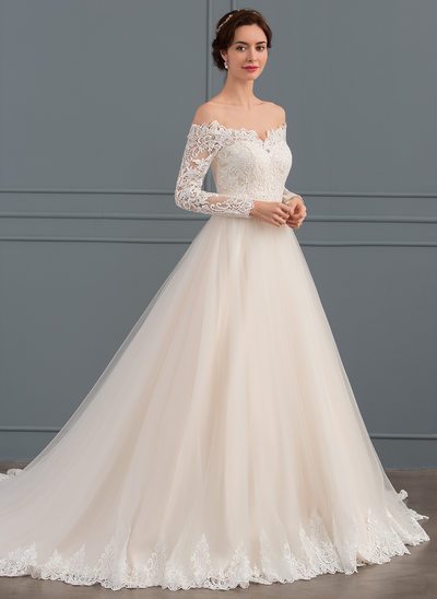 Robe mariée rose et blanche