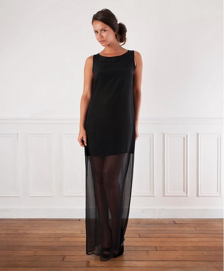 Robe noire annee 20