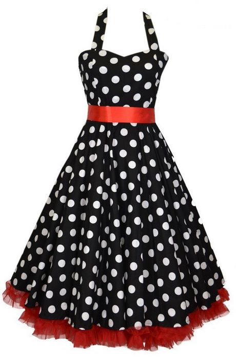 Robe rockabilly avec jupon