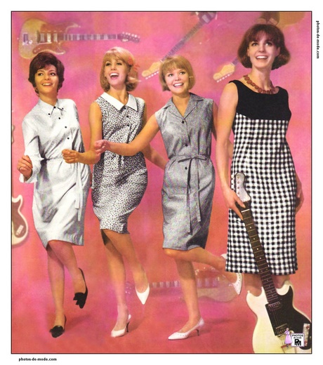 Mode vestimentaire années 60