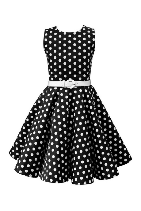 Robe à pois année 50