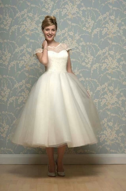 Robe blanche année 60