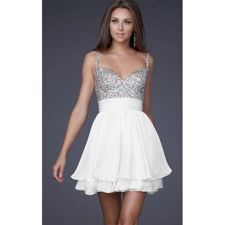 Robe de ceremonie blanche femme