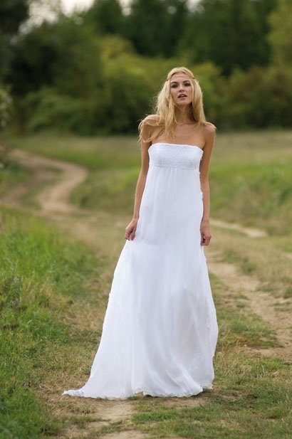 Robe de mariée hippie