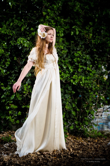 Robe de mariée hippie