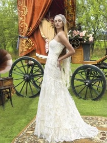 Robe de mariée hippie