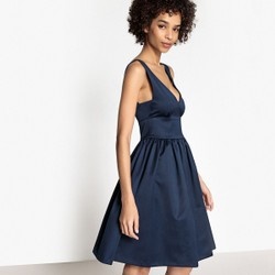 Robe habillée bleu