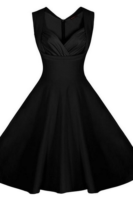 Robe noire années 50