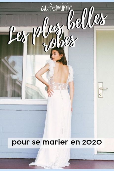 Les plus belles robes de mariées 2020