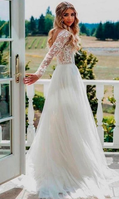 Les robe blanche de mariage 2020