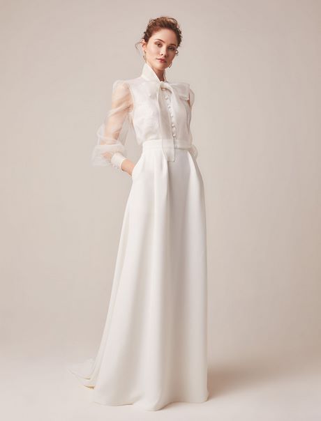 Les robes blanches de mariage 2020