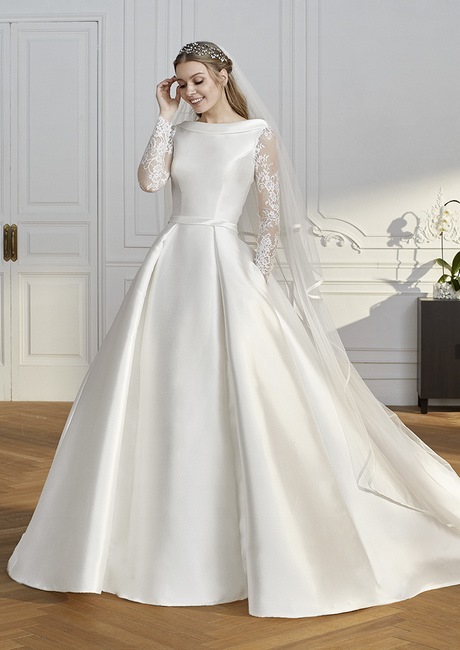 Robe de mariée manche longue 2020