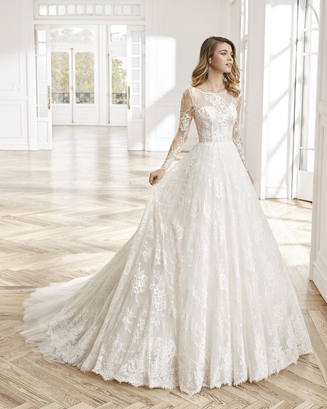 Robe de mariée manche longue 2020