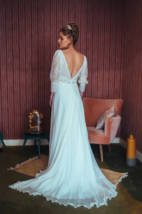 Robe de mariée manche longue 2020