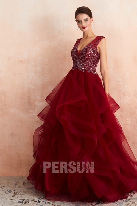 Robe rouge 2020