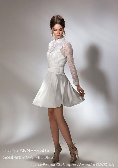 Robes de mariée 2020 courtes