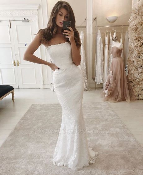 Robe blanche pas cher mariage