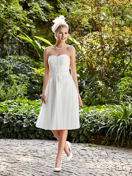 Robe de mariée courte 2017