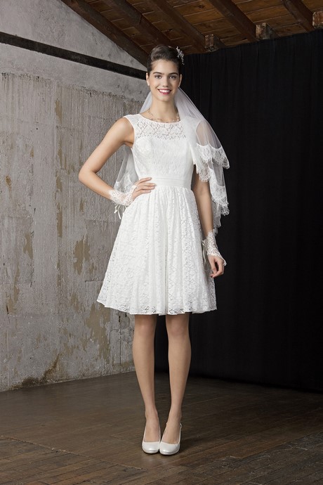 Robe de mariée courte 2017