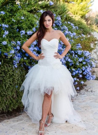 Robe de mariée courte 2017