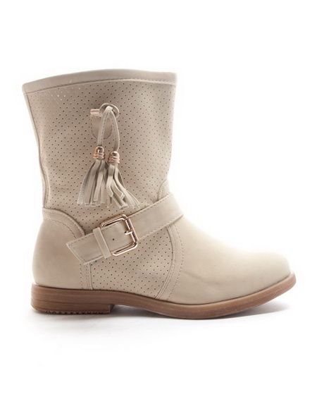 Chaussure beige femme