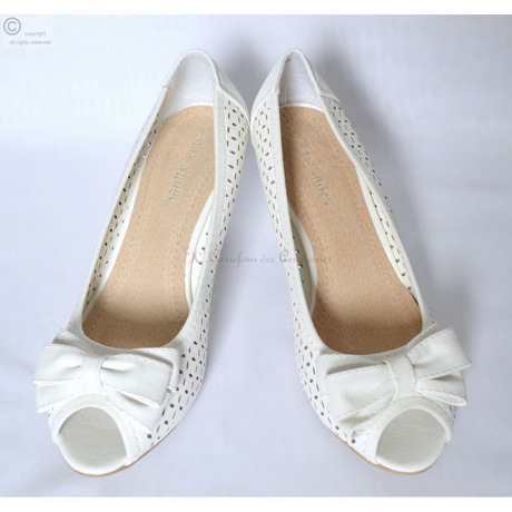 Chaussure blanche femme