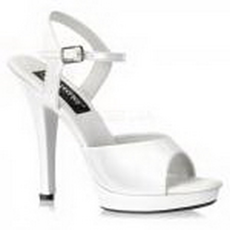 Chaussure blanche femme