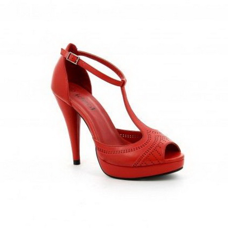 Chaussure rouge femme