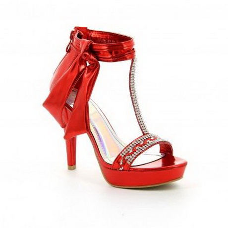 Chaussure rouge femme