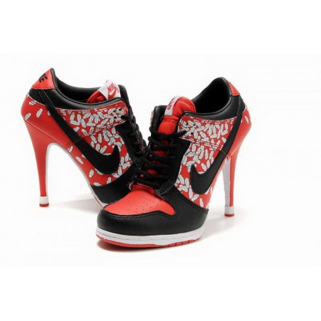 Chaussure rouge femme