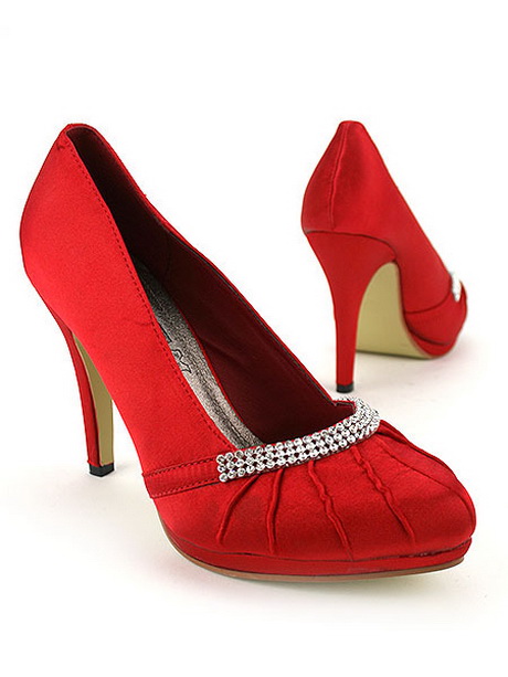 Chaussures femme rouge