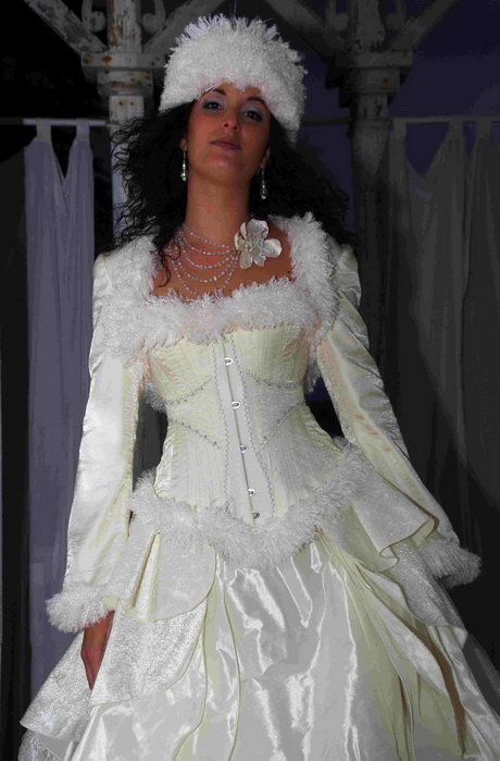 Création robe de mariée