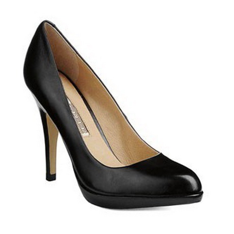 Escarpin cuir noir