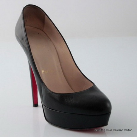 Escarpin en cuir