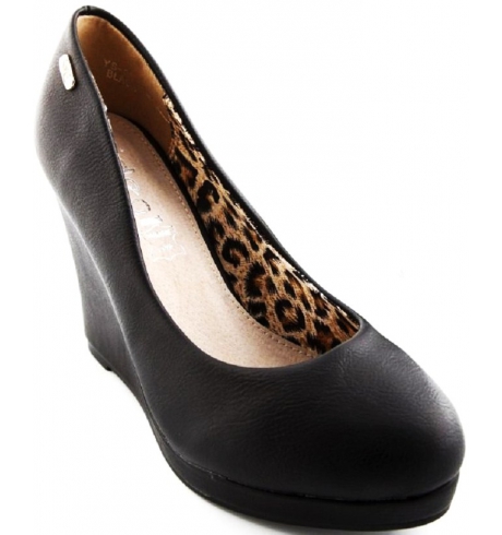 Escarpin femme cuir