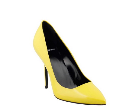 Escarpin jaune